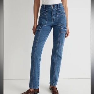 Madewell Women’s 90s Straight Cargo Jeans